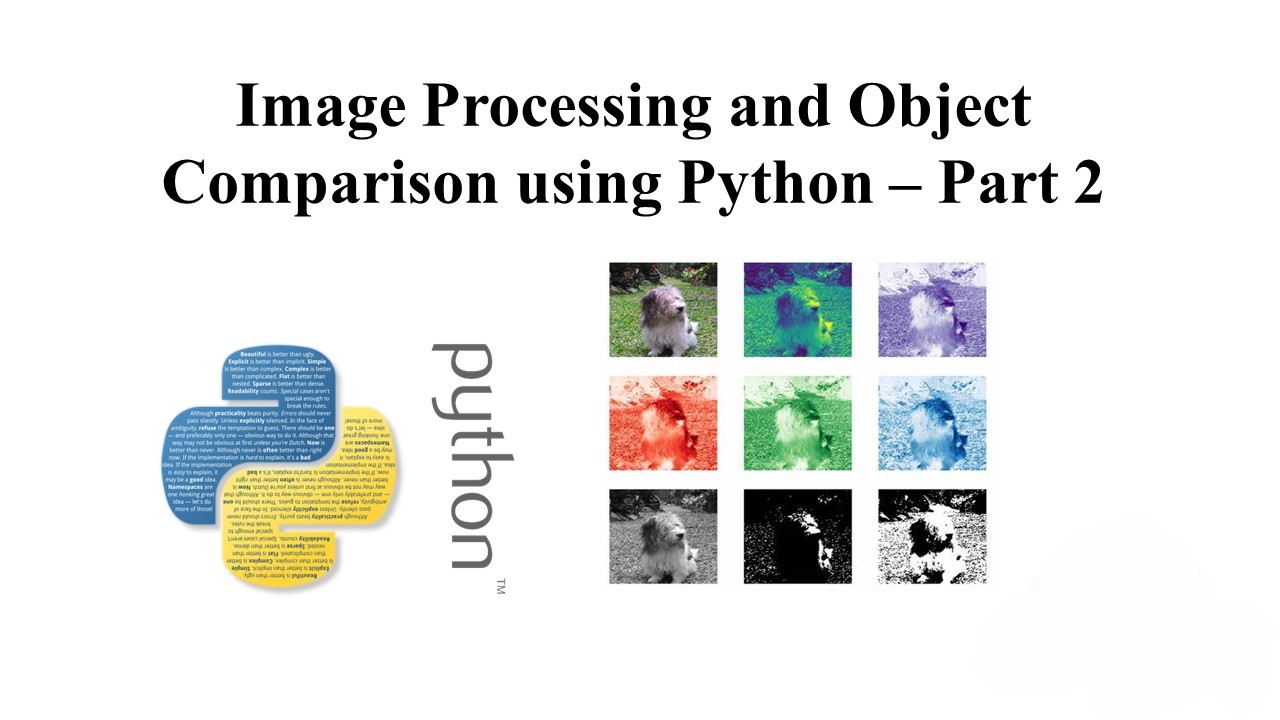 Image Processing and Object Comparison using Python – Part 2